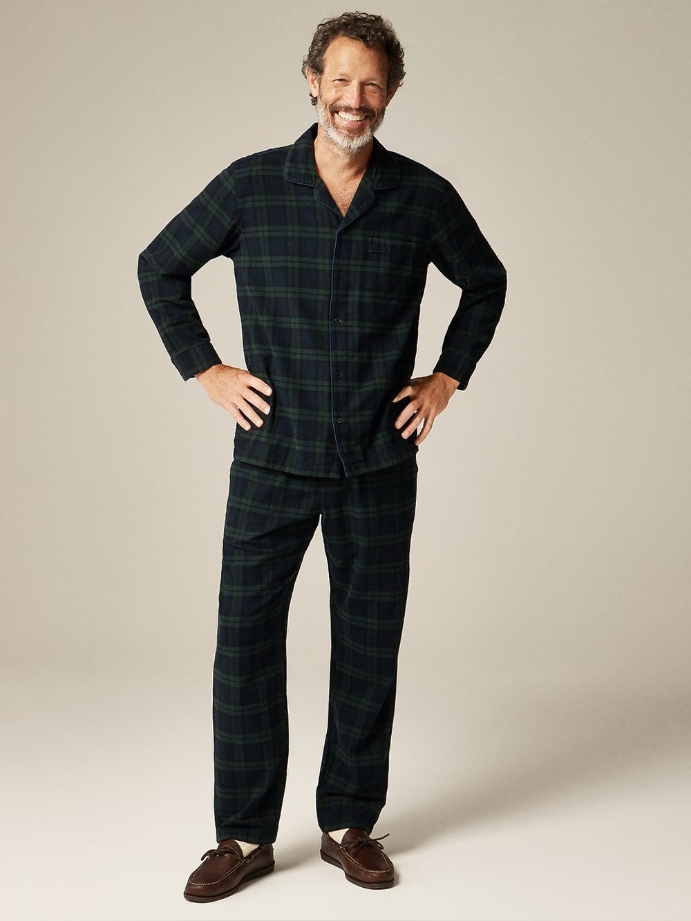 J.Crew Men’s Flannel pajama set - Picture 2 of 8